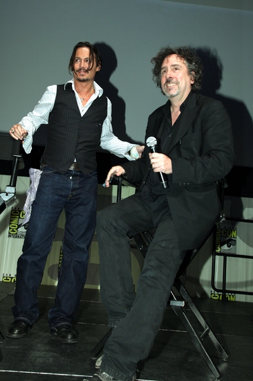 Johnny Depp and Tim Burton Photo