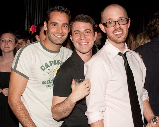 Jonathan Raviv, Director Travis Griesler, and Ryan Scott Oliver Photo
