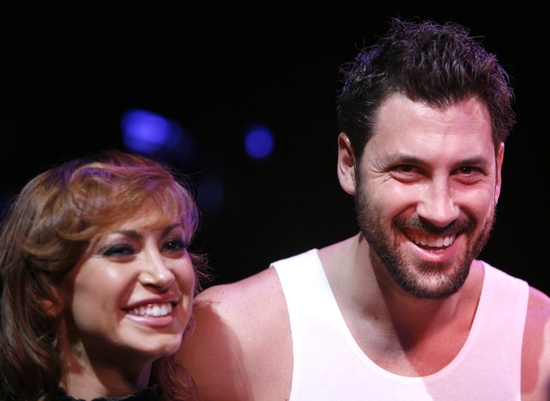 Photo Coverage: BURN THE FLOOR Preview at the Longacre Theatre - 'Maks & Karina' Meet The Press Image