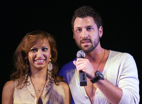 Photo Coverage: BURN THE FLOOR Preview at the Longacre Theatre - 'Maks & Karina' Meet The Press Image