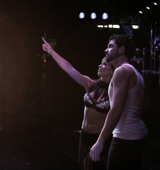 Photo Coverage: BURN THE FLOOR Preview at the Longacre Theatre - 'Maks & Karina' Meet The Press Image