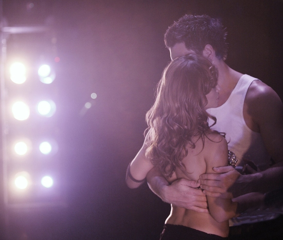 Photo Coverage: BURN THE FLOOR Preview at the Longacre Theatre - 'Maks & Karina' Meet The Press Image