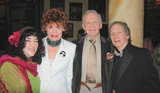 Barbara Siegel, Edith Drake, Ervin Drake, and Scott Siegel Photo