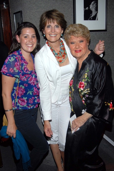 Kate Luckinbill, Lucie Arnaz and Marilyn Maye Photo