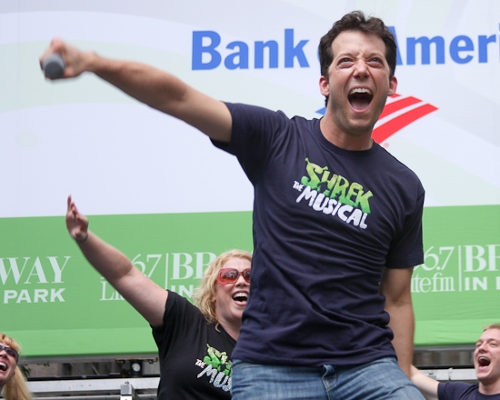 Photo Coverage: 'SHREK', 'NAKED', CHICAGO And JERSEY BOYS Perform At 'BROADWAY IN BRYANT PARK' 