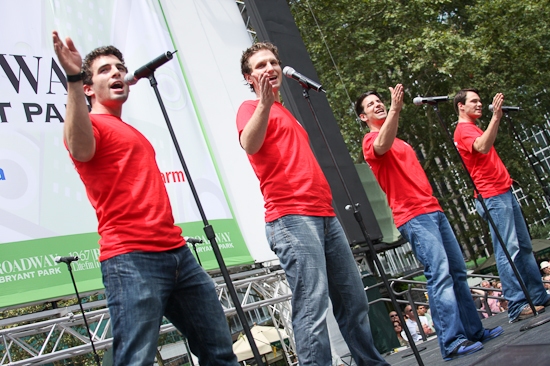 Photo Coverage: 'SHREK', 'NAKED', CHICAGO And JERSEY BOYS Perform At 'BROADWAY IN BRYANT PARK' Image