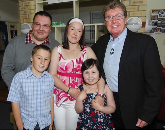 Photo Flash: Michael Crawford Visits Eckerlsey House In Support Of 'The Big Move' For The Sick Children's Trust Image