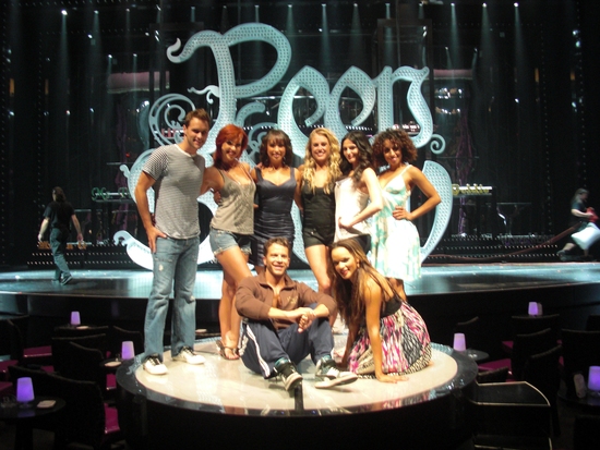 Photo Flash: DWTS Champion Cheryl Burke Visits PEEPSHOW Image