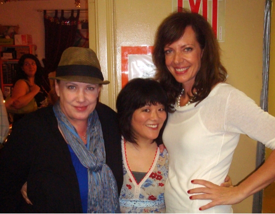 Kathy Fitzgerald (9 TO 5), Ann Harada (AVENUE Q, 9 TO 5), and Allison Janney Photo