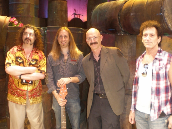 Photo Flash: Legendary Bass Guitarist Tony Levin Visits 'THE TOXIC AVENGER' Image