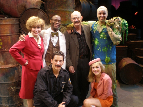 Photo Flash: Legendary Bass Guitarist Tony Levin Visits 'THE TOXIC AVENGER' Image