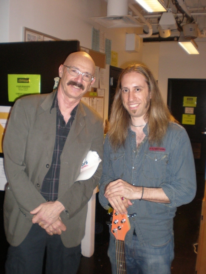 Tony Levin and Dan Grennes (bass guitar) Photo
