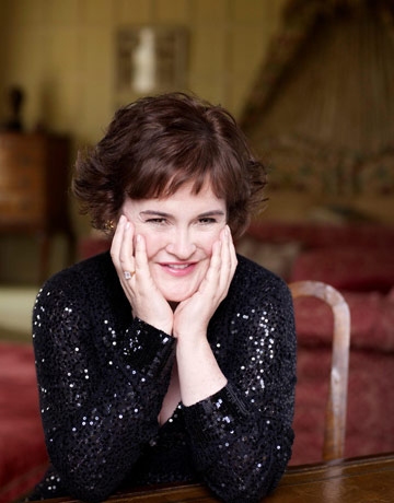 Photo Flash: Britain's Got Talent's Susan Boyle In Harper's Bazaar Image