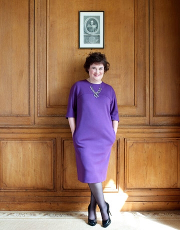 Photo Flash: Britain's Got Talent's Susan Boyle In Harper's Bazaar Image