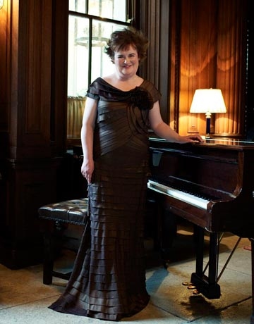Photo Flash: Britain's Got Talent's Susan Boyle In Harper's Bazaar Image