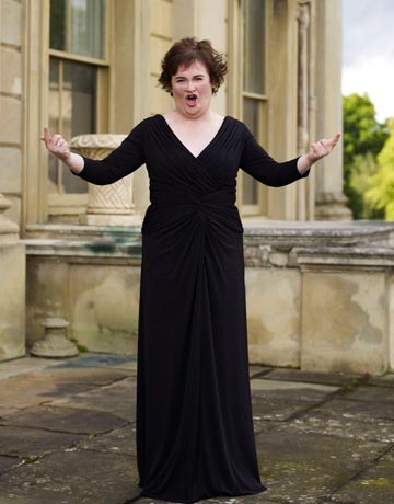 Photo Flash: Britain's Got Talent's Susan Boyle In Harper's Bazaar Image