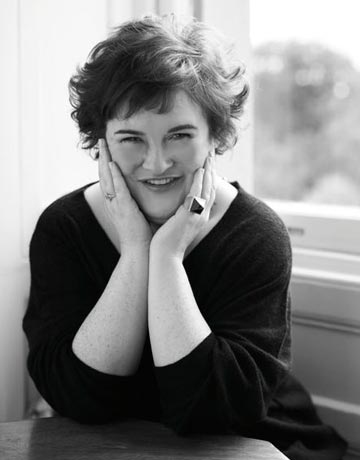 Photo Flash: Britain's Got Talent's Susan Boyle In Harper's Bazaar Image
