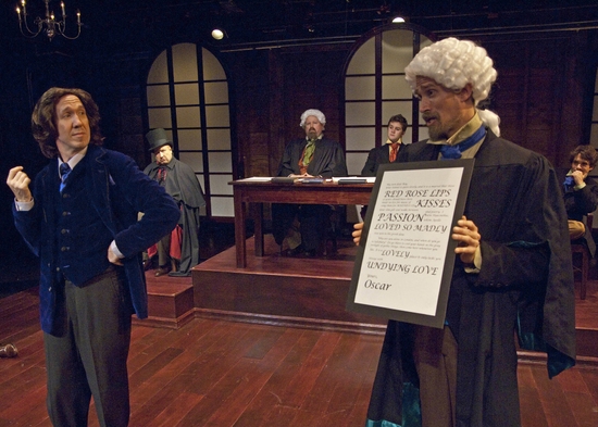 Photo Flash: GROSS INDECENCY: THE THREE TRIALS OF OSCAR WILDE at Cortland Repertory Theatre Image