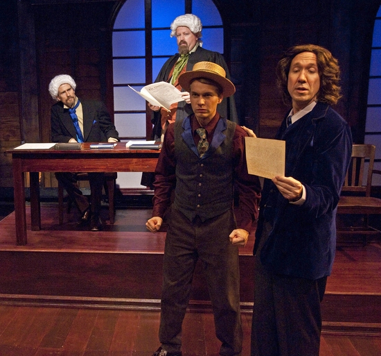 Photo Flash: GROSS INDECENCY: THE THREE TRIALS OF OSCAR WILDE at Cortland Repertory Theatre 