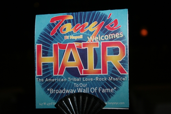 Photo Coverage: HAIR Stars Creel and Swenson Unveil Their Tony's DiNapoli 'Broadway Wall of Fame'  Portrait Image
