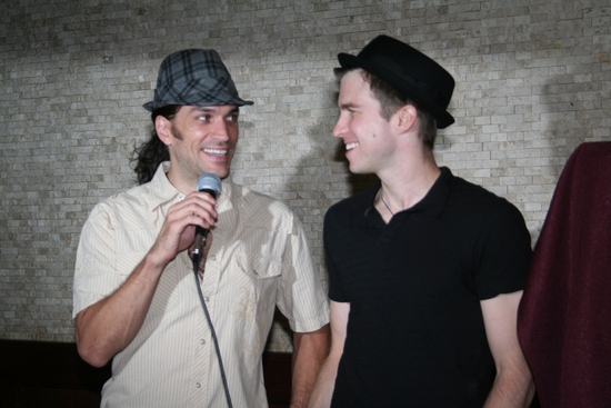 Photo Coverage: HAIR Stars Creel and Swenson Unveil Their Tony's DiNapoli 'Broadway Wall of Fame'  Portrait Image
