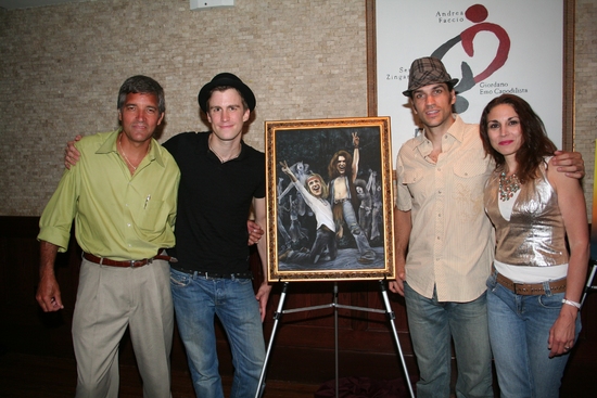 Photo Coverage: HAIR Stars Creel and Swenson Unveil Their Tony's DiNapoli 'Broadway Wall of Fame'  Portrait Image