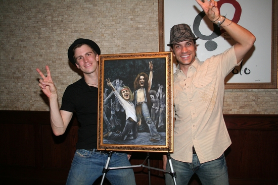 Photo Coverage: HAIR Stars Creel and Swenson Unveil Their Tony's DiNapoli 'Broadway Wall of Fame'  Portrait Image