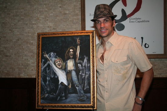 Photo Coverage: HAIR Stars Creel and Swenson Unveil Their Tony's DiNapoli 'Broadway Wall of Fame'  Portrait Image
