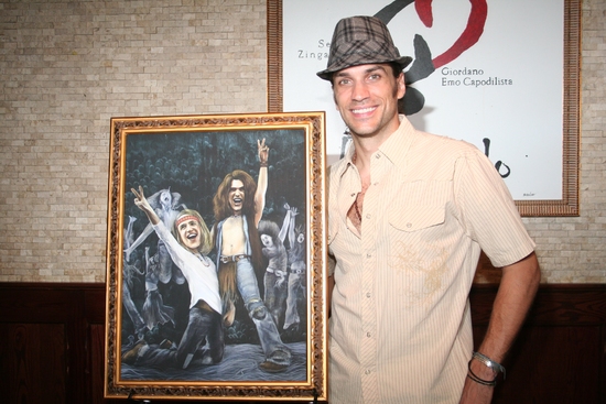 Photo Coverage: HAIR Stars Creel and Swenson Unveil Their Tony's DiNapoli 'Broadway Wall of Fame'  Portrait Image