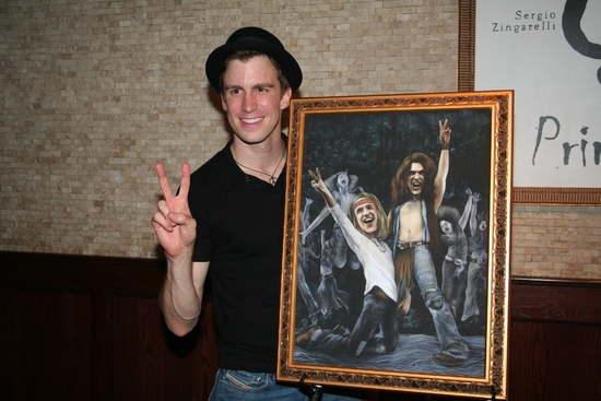 Photo Coverage: HAIR Stars Creel and Swenson Unveil Their Tony's DiNapoli 'Broadway Wall of Fame'  Portrait Image