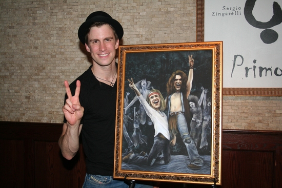 Photo Coverage: HAIR Stars Creel and Swenson Unveil Their Tony's DiNapoli 'Broadway Wall of Fame'  Portrait Image