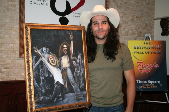 Photo Coverage: HAIR Stars Creel and Swenson Unveil Their Tony's DiNapoli 'Broadway Wall of Fame'  Portrait Image
