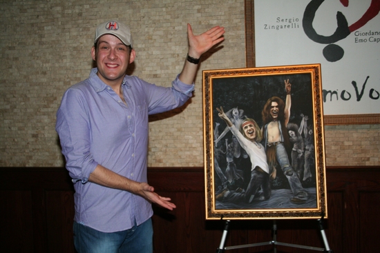 Photo Coverage: HAIR Stars Creel and Swenson Unveil Their Tony's DiNapoli 'Broadway Wall of Fame'  Portrait Image