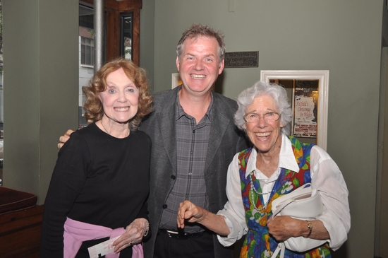 Charlotte Moore and Ciaran O'Reilly with Frances Sternhagen Photo