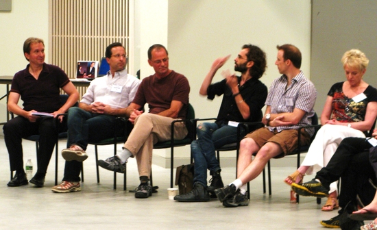 Stas Kmiec, Andrew Asnes, Peter Pucci, Daniel Fish, Matt Williams, Melinda Atwood Photo