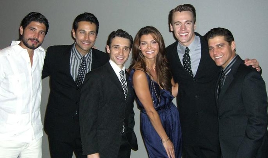 Photo Flash: Ali Landry Visits 'JERSEY BOYS' Las Vegas 