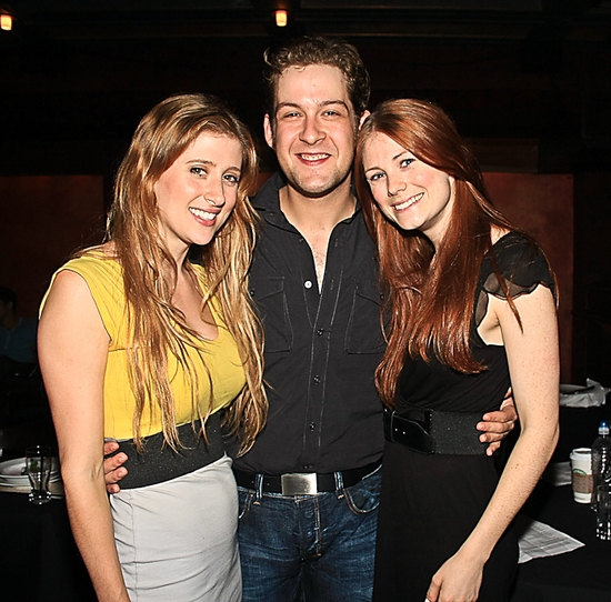 Caissie Levy, Andrew Kober and Allison Case Photo