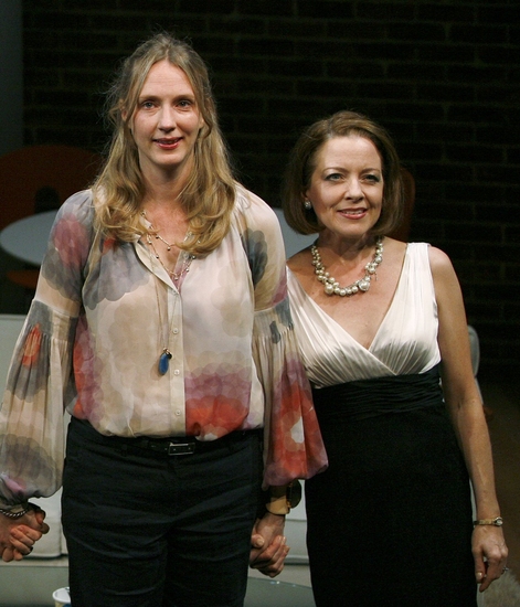 Photo Coverage: Primary Stages' A LIFETIME BURNING Opening Night - Curtain Call Image