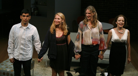 Photo Coverage: Primary Stages' A LIFETIME BURNING Opening Night - Curtain Call Image