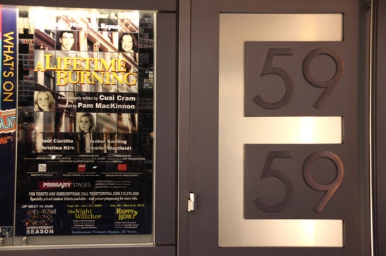 Photo Coverage: Primary Stages' A LIFETIME BURNING Opening Night - Curtain Call Image
