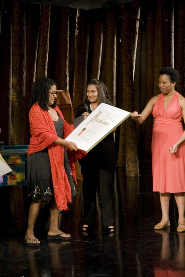 Lynn Nottage, Amyre Loomis and Portia Photo