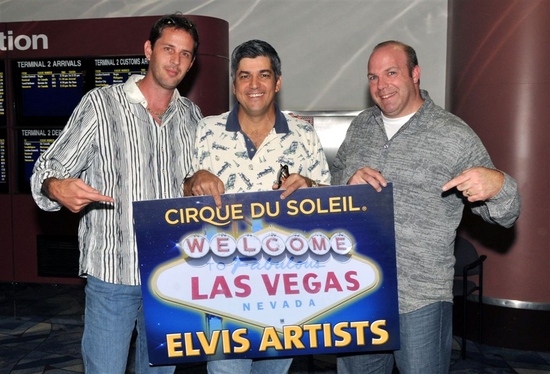 Photo Flash: Cirque du Soleil Welcomes 'ELVIS' Show Cast To Las Vegas' McCarran Airport Image