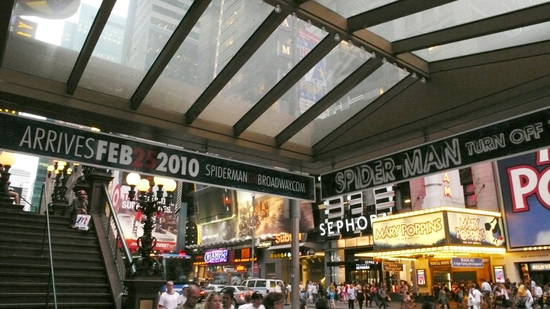 Photo Spotlight: 'SPIDER-MAN, Turn Off The Dark' Theatre Marquee Image