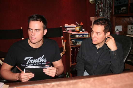 Cheyenne Jackson and Michael Feinstein Photo