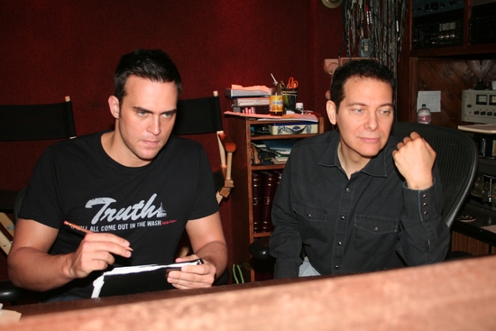 Cheyenne Jackson and Michael Feinstein Photo