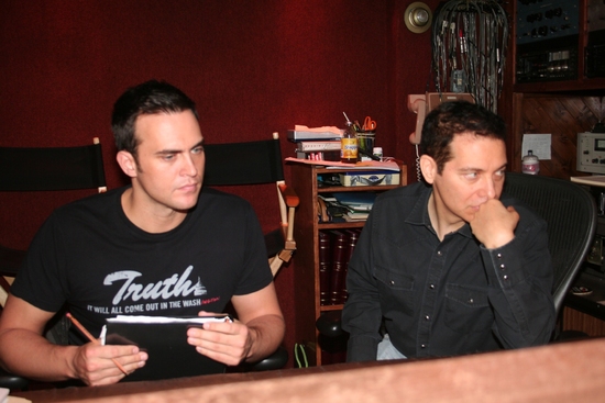 Photo Coverage EXCLUSIVE: Feinstein And Jackson Hit The Recording Studio For 'THE POWER OF TWO' Image