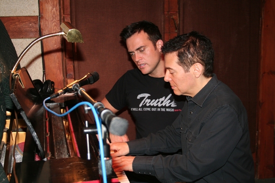 Photo Coverage EXCLUSIVE: Feinstein And Jackson Hit The Recording Studio For 'THE POWER OF TWO' Image
