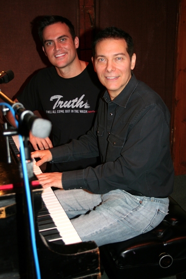 Cheyenne Jackson and Michael Feinstein Photo