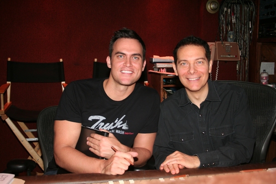 Cheyenne Jackson and Michael Feinstein Photo