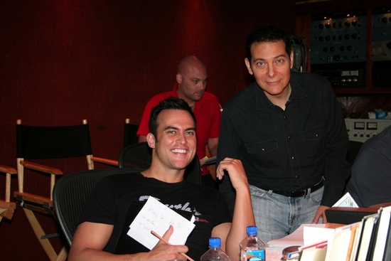 Cheyenne Jackson and Michael Feinstein Photo